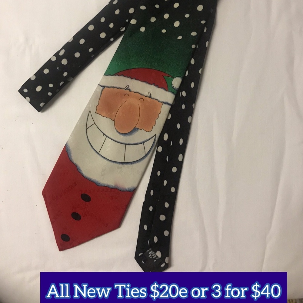 Men's Necktie (Santa)